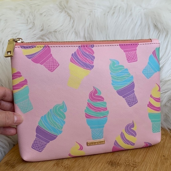 Studio DIY Can’t Clutch This Ice Cream “Highway to Friday” Bag Charm Clutch NWOT - Picture 10 of 11